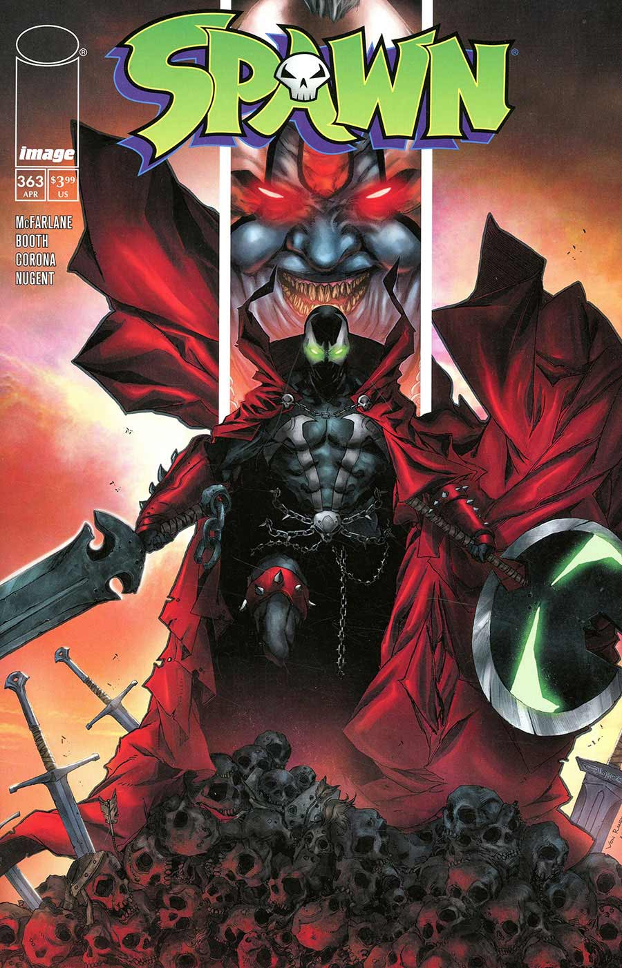 Spawn #363 Cover B Variant Von Randal Cover (Limit 1 Per Customer)