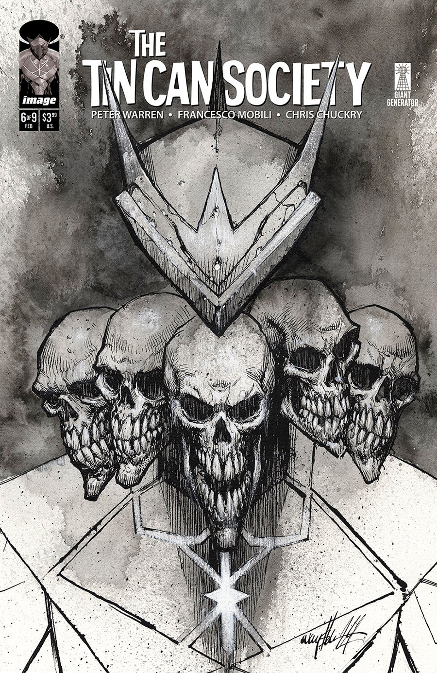 Tin Can Society #6 Cover B Incentive Jonathan Wayshak Variant Cover