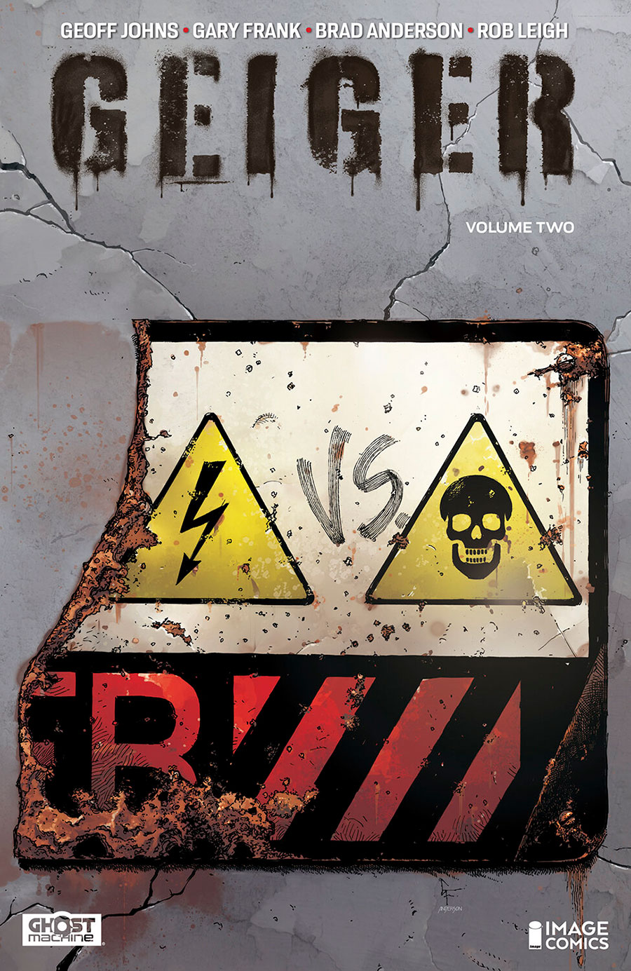 Geiger Vol 2 TP Direct Market Exclusive Gary Frank & Brad Anderson Variant Cover