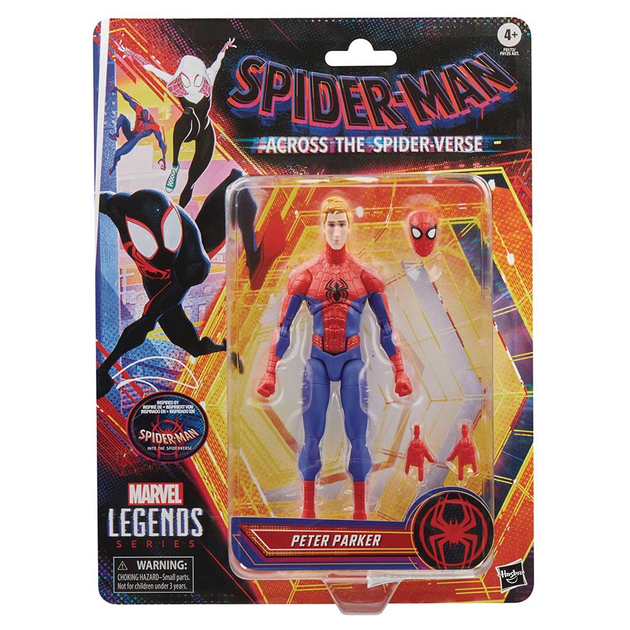 Marvel Legends Spider-Man Across The Spider-Verse Peter Parker Action Figure