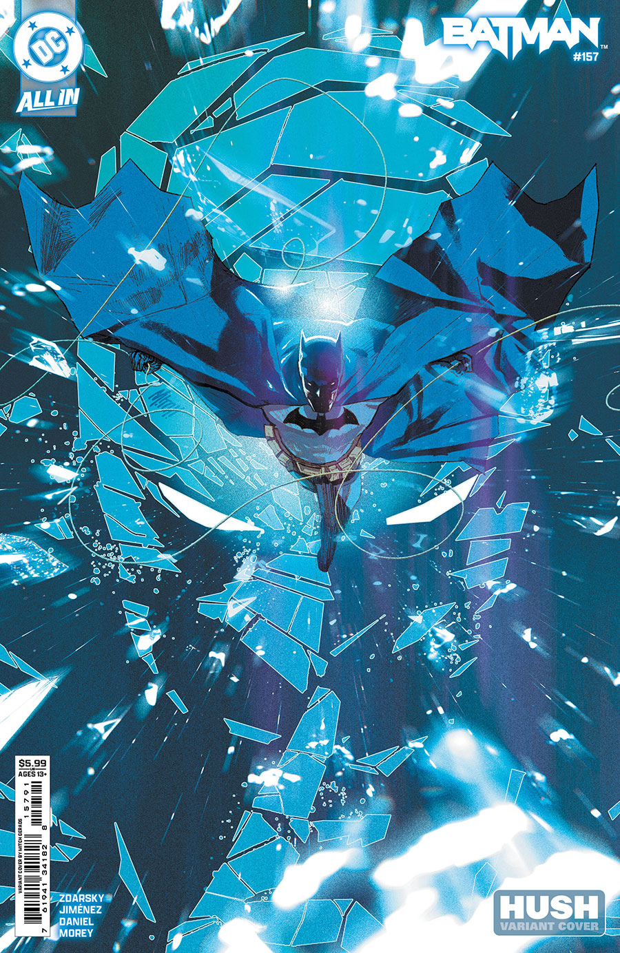 Batman Vol 3 #157 Cover D Variant Mitch Gerads Hush Card Stock Cover (DC All In)