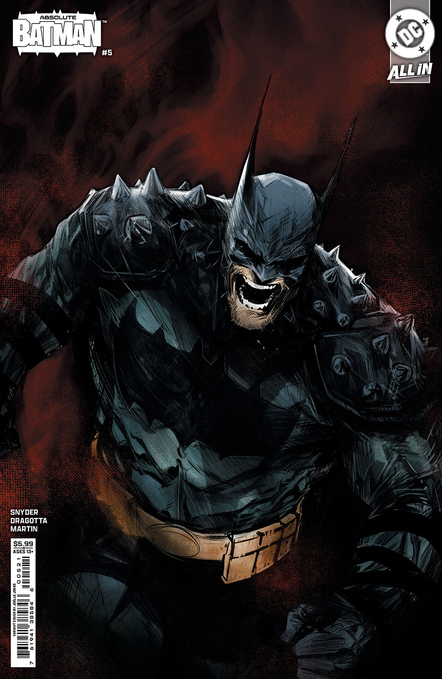 Absolute Batman #5 Cover B Variant Joelle Jones Card Stock Cover (DC All In)