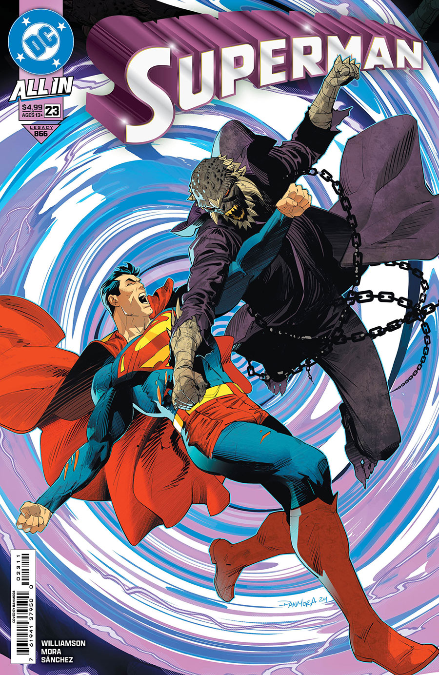 Superman Vol 7 #23 Cover A Regular Dan Mora Cover (DC All In)