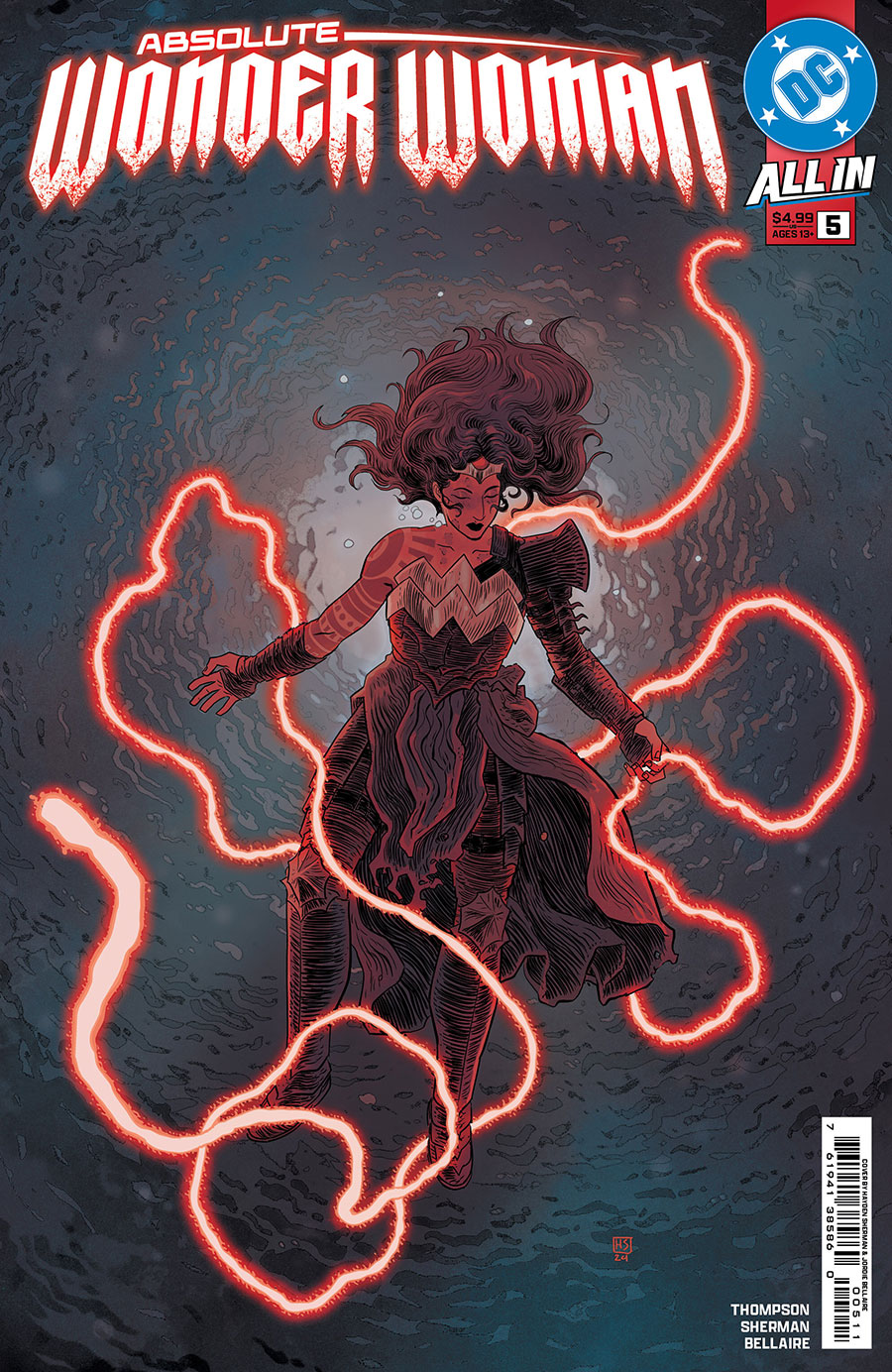 Absolute Wonder Woman #5 Cover A Regular Hayden Sherman Cover (DC All In)