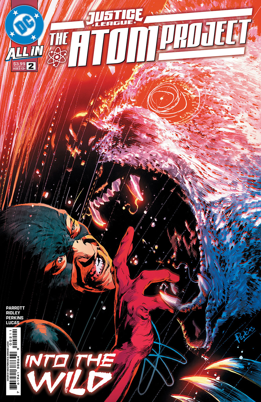 Justice League The Atom Project #2 Cover A Regular Mike Perkins Cover (DC All In)