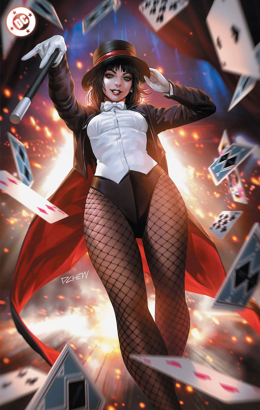 Zatanna Vol 3 #1 Cover H Limited Derrick Chew DC Showcase Foil Variant Cover (DC All In)(Limit 1 Per Customer)