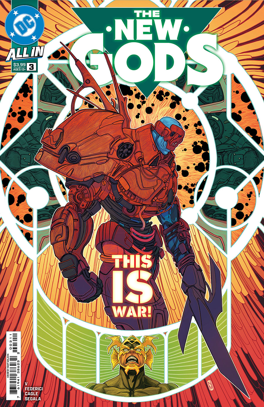 New Gods Vol 5 #3 Cover A Regular Nimit Malavia Cover (DC All In)