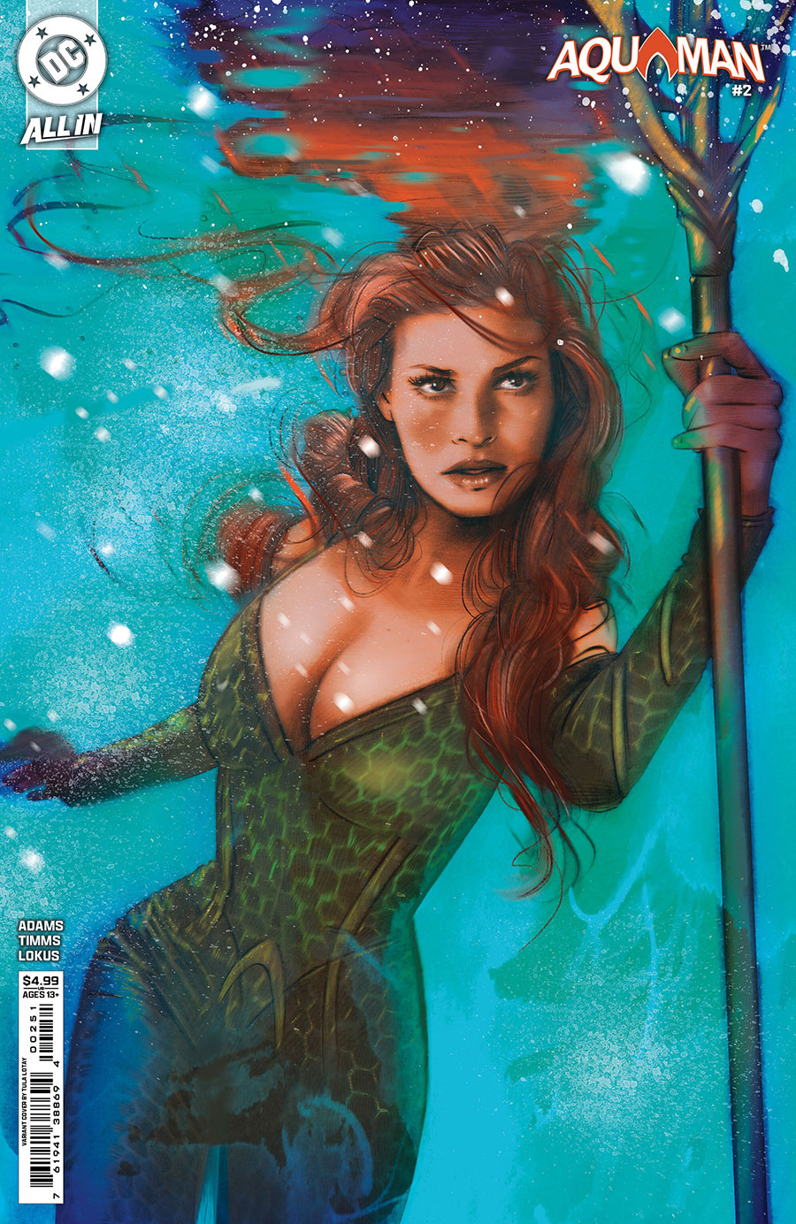 Aquaman Vol 7 #2 Cover D Variant Tula Lotay Card Stock Cover (DC All In)