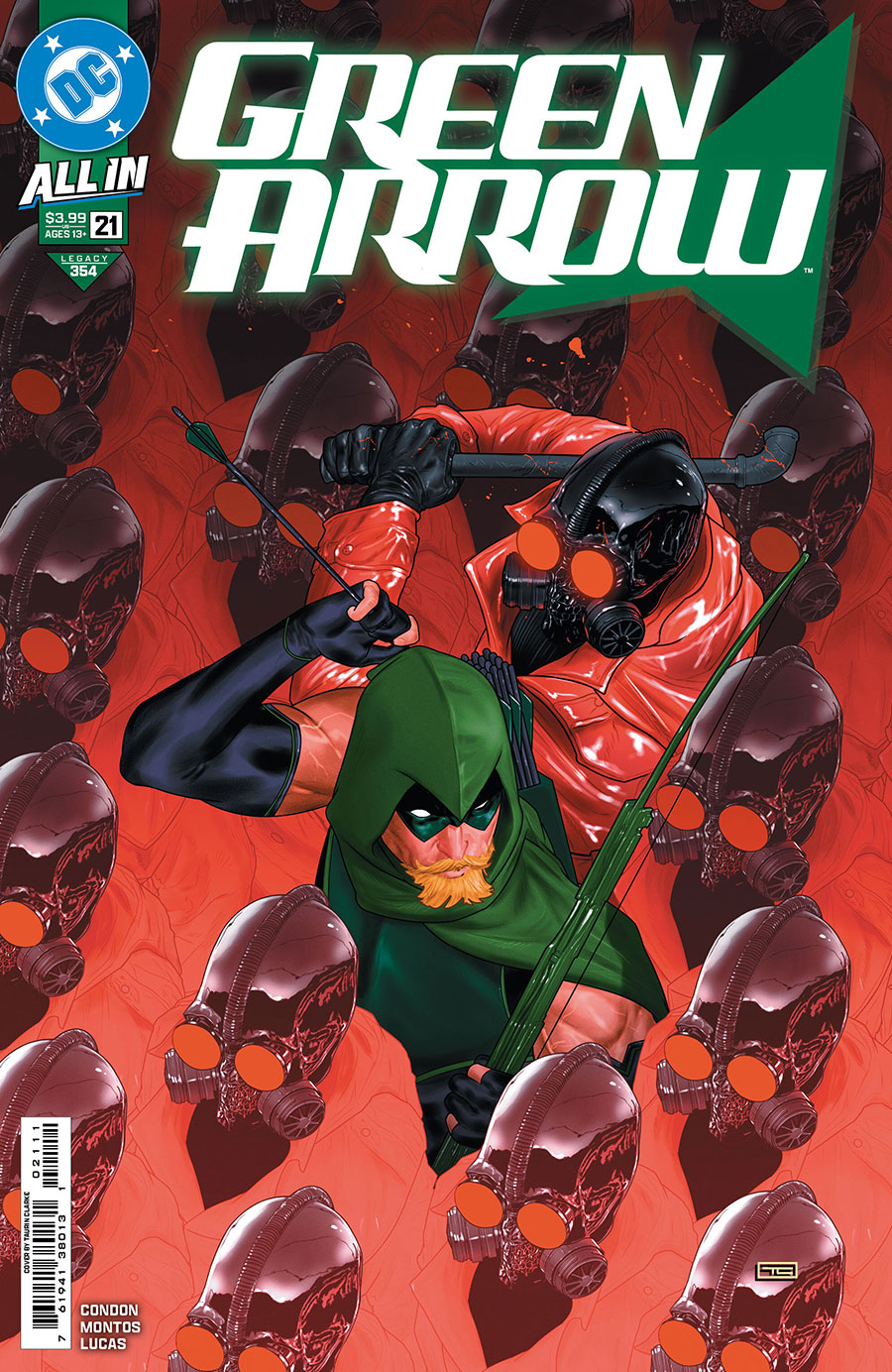 Green Arrow Vol 8 #21 Cover A Regular Taurin Clarke Cover (DC All In)