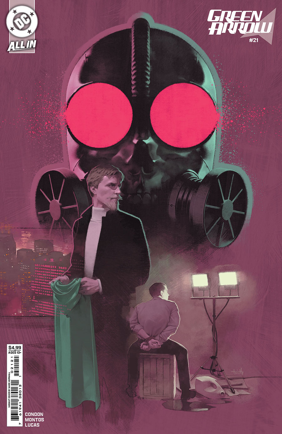 Green Arrow Vol 8 #21 Cover B Variant Marc Aspinall Card Stock Cover (DC All In)