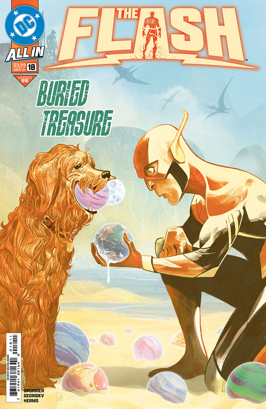 Flash Vol 6 #18 Cover A Regular Mike Del Mundo Cover (DC All In)