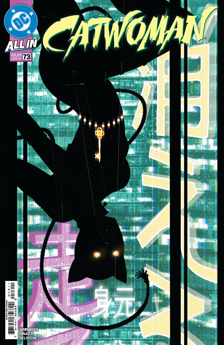 Catwoman Vol 5 #73 Cover A Regular Sebastian Fiumara Cover (DC All In)