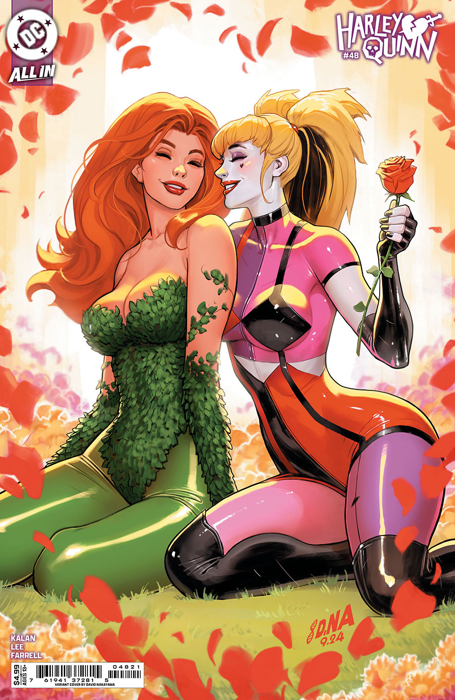 Harley Quinn Vol 4 #48 Cover B Variant David Nakayama Card Stock Cover (DC All In)
