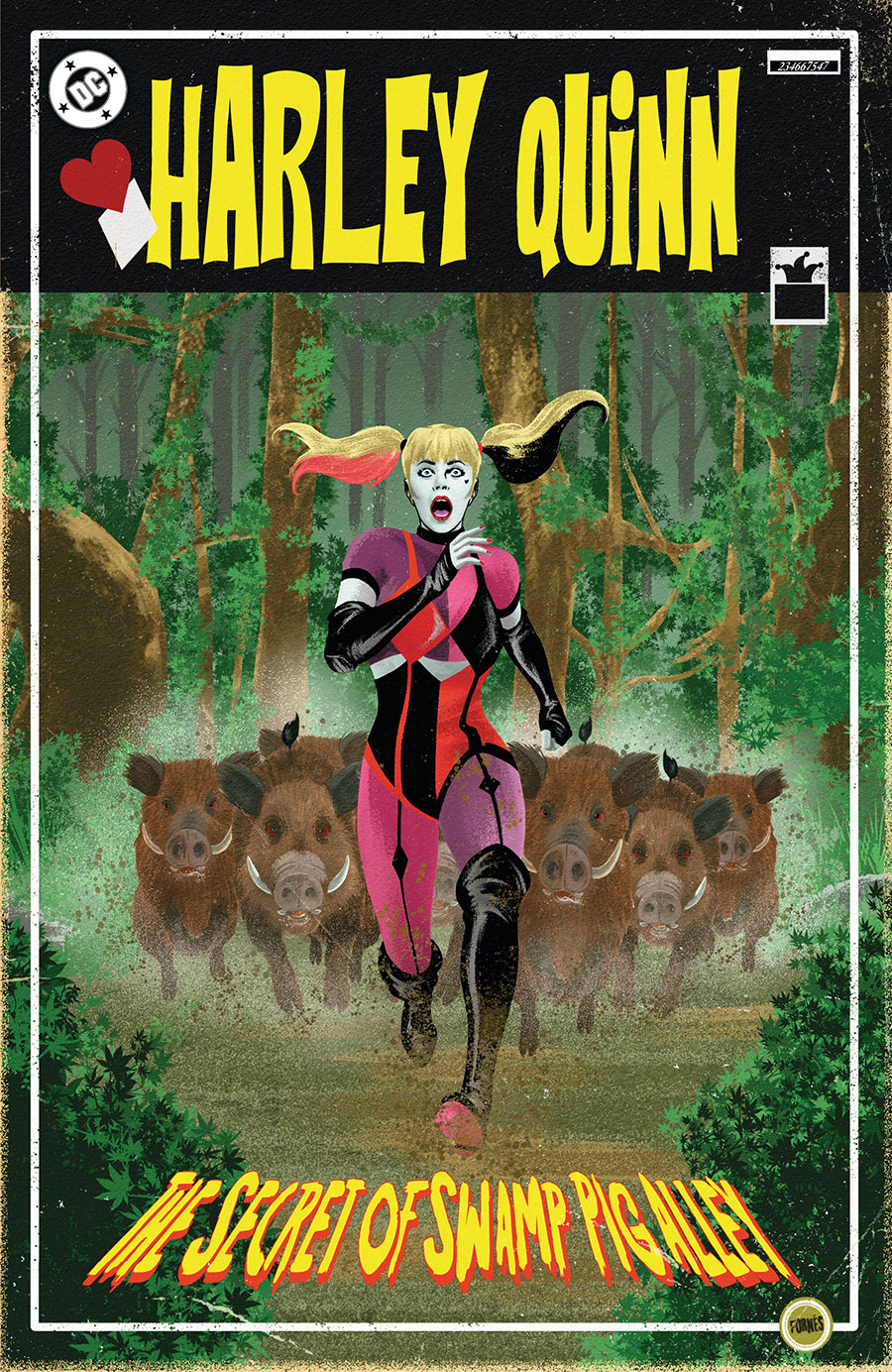 Harley Quinn Vol 4 #48 Cover C Variant Jorge Fornes Card Stock Cover (DC All In)