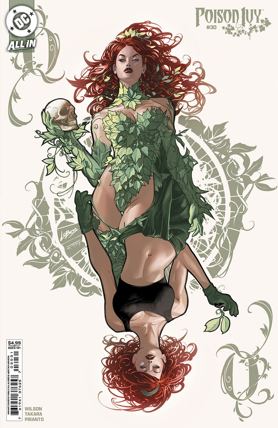 Poison Ivy #30 Cover C Variant Pablo Villalobos Card Stock Cover (DC All In)
