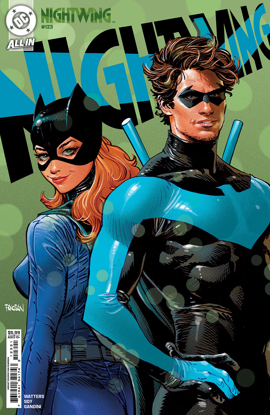 Nightwing Vol 4 #123 Cover B Variant Dan Panosian Card Stock Cover (DC All In)