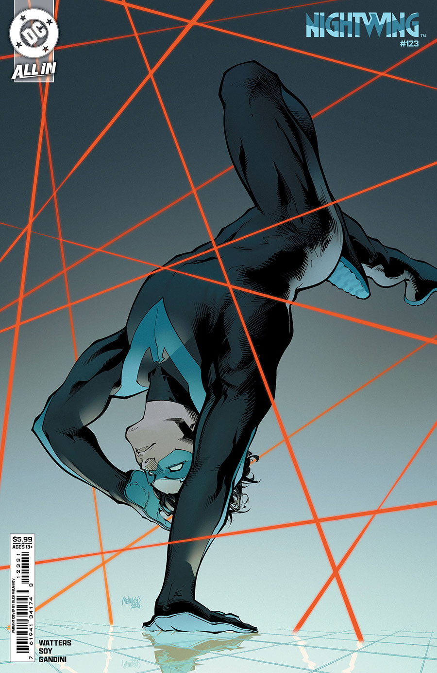 Nightwing Vol 4 #123 Cover C Variant Gleb Melnikov Card Stock Cover (DC All In)