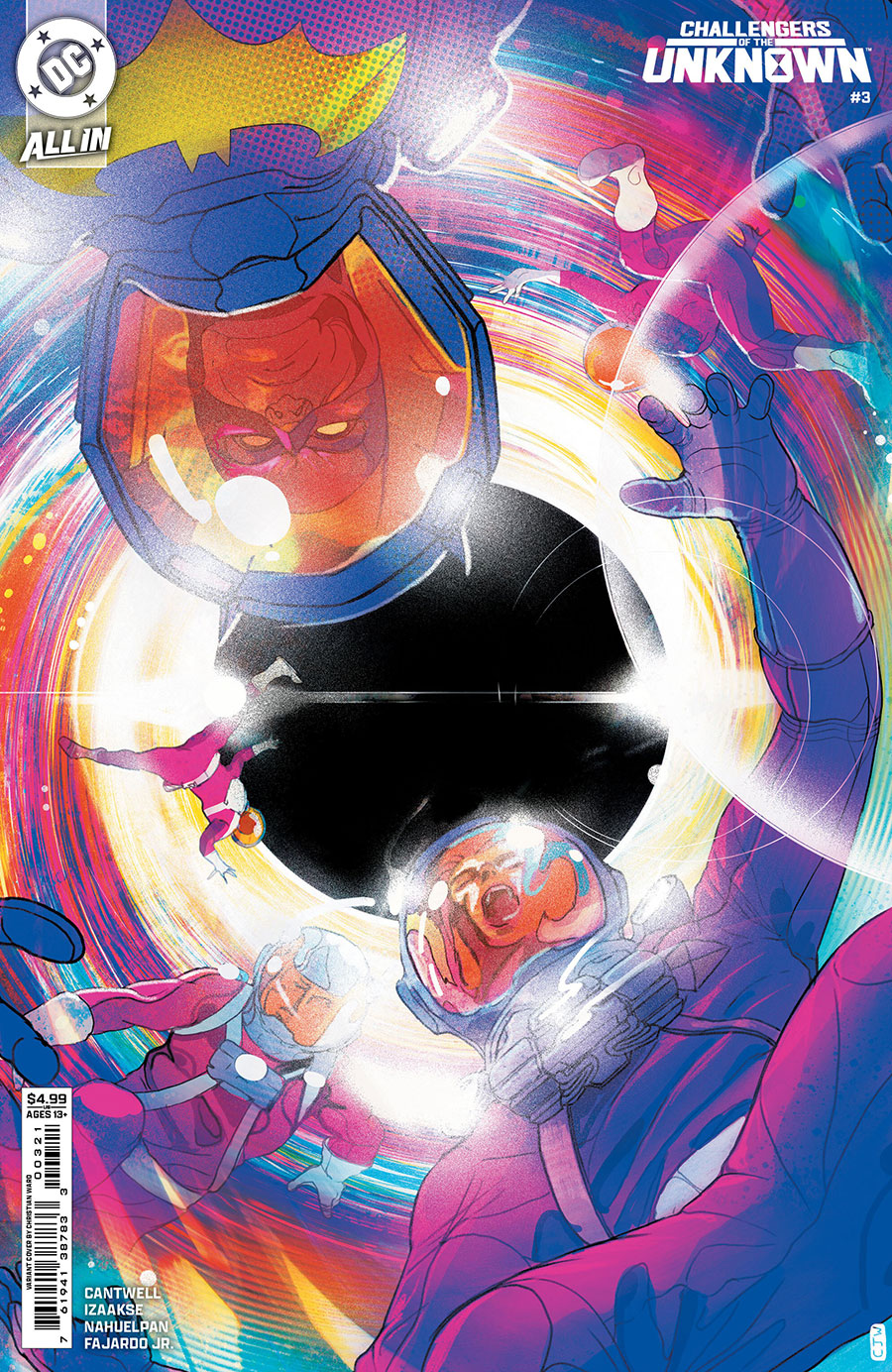 Challengers Of The Unknown Vol 5 #3 Cover B Variant Christian Ward Card Stock Cover (DC All In)