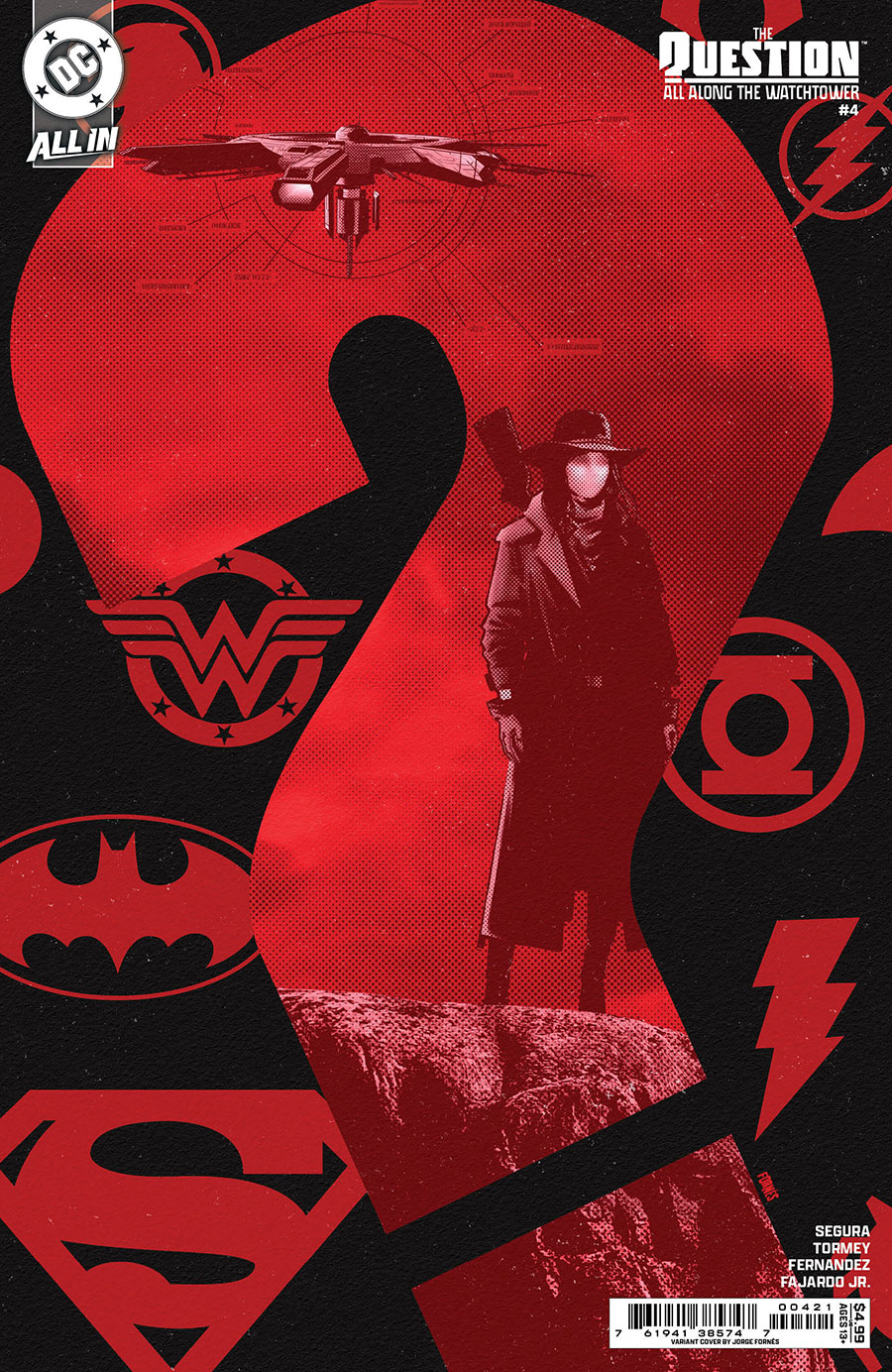 Question All Along The Watchtower #4 Cover B Variant Jorge Fornes Card Stock Cover (DC All In)