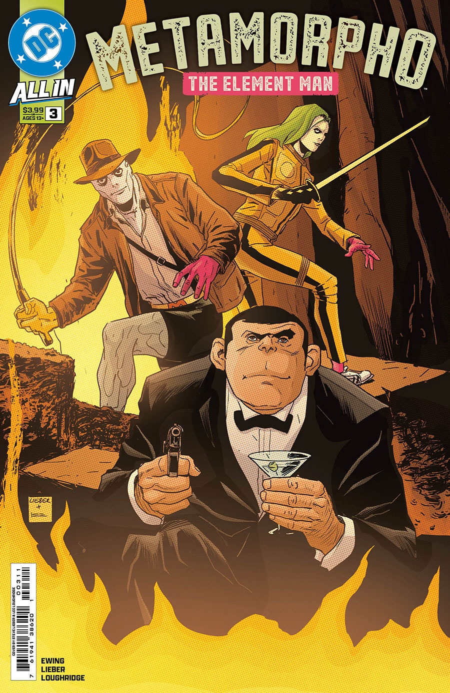 Metamorpho The Element Man #3 Cover A Regular Steve Lieber Cover (DC All In)