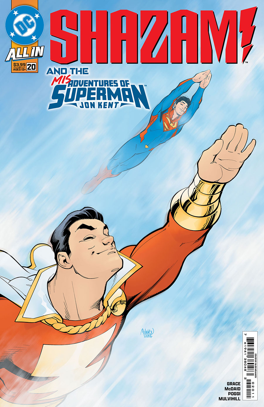 SHAZAM Vol 4 #20 Cover A Regular Gleb Melnikov Cover (DC All In)
