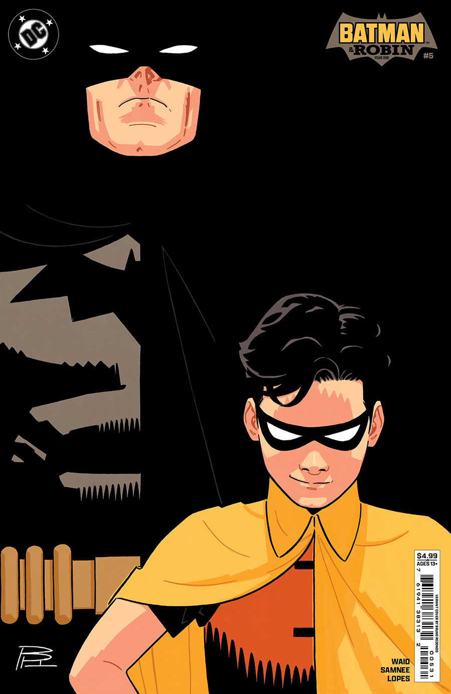 Batman And Robin Year One #5 Cover C Variant Bruno Redondo Card Stock Cover