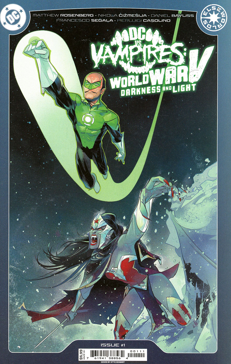 DC vs Vampires World War V Darkness And Light #1 (One Shot) Cover A Regular Otto Schmidt Cover