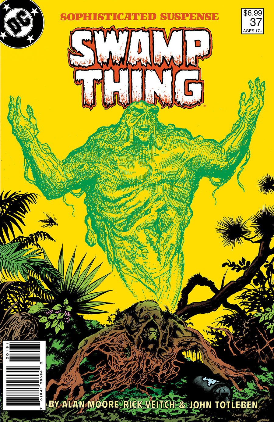 Saga Of The Swamp Thing #37 Facsimile Edition Cover D Variant Stephen R Bissette & John Totleben Foil Cover