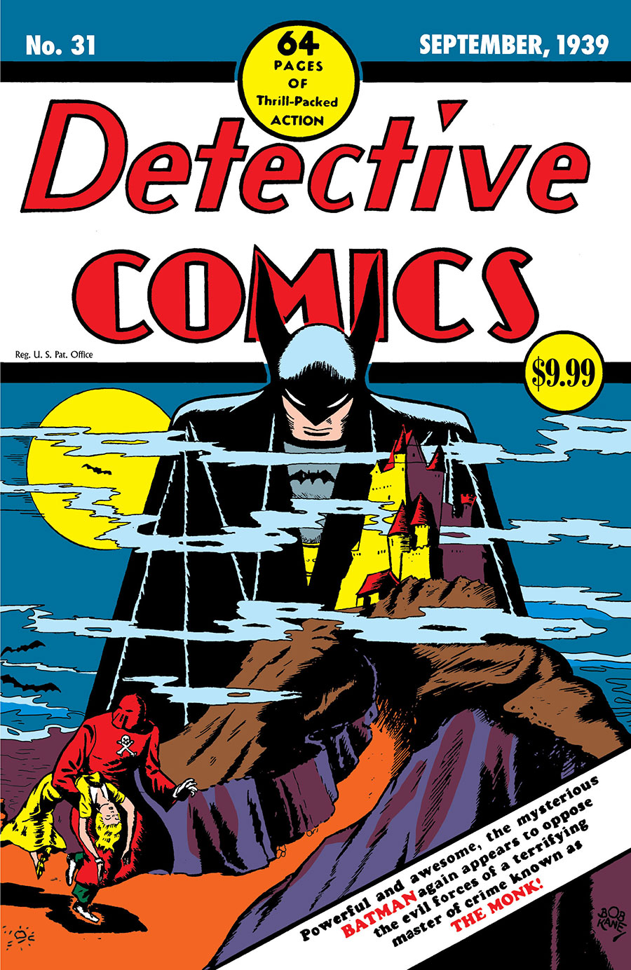 Detective Comics #31 Facsimile Edition Cover B Variant Bob Kane Foil Cover