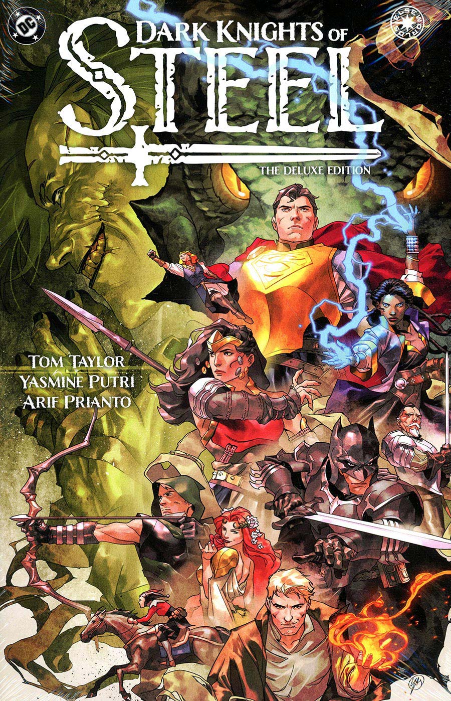 Dark Knights Of Steel The Deluxe Edition HC Book Market Yasmine Putri Cover