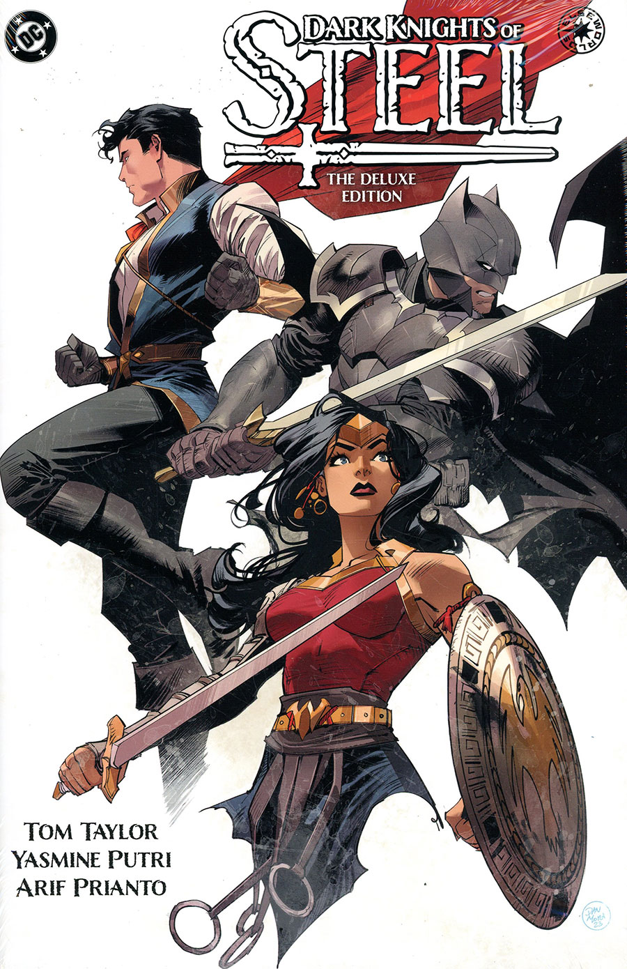 Dark Knights Of Steel The Deluxe Edition HC Direct Market Exclusive Dan Mora Variant Cover