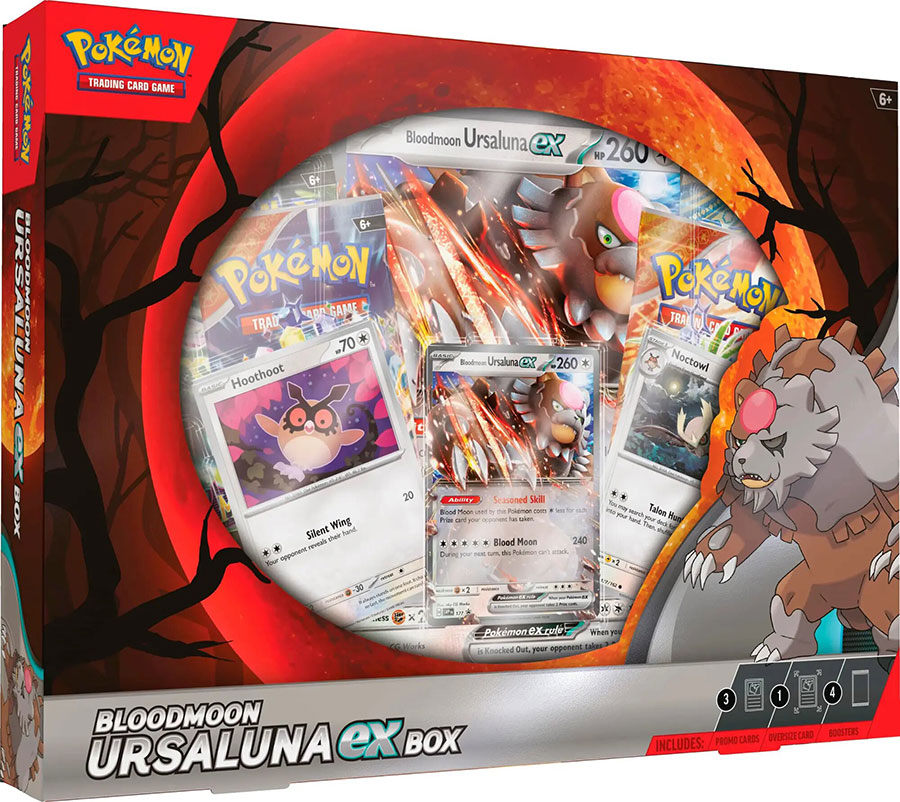Pokemon Bloodmoon Ursaluna EX Case