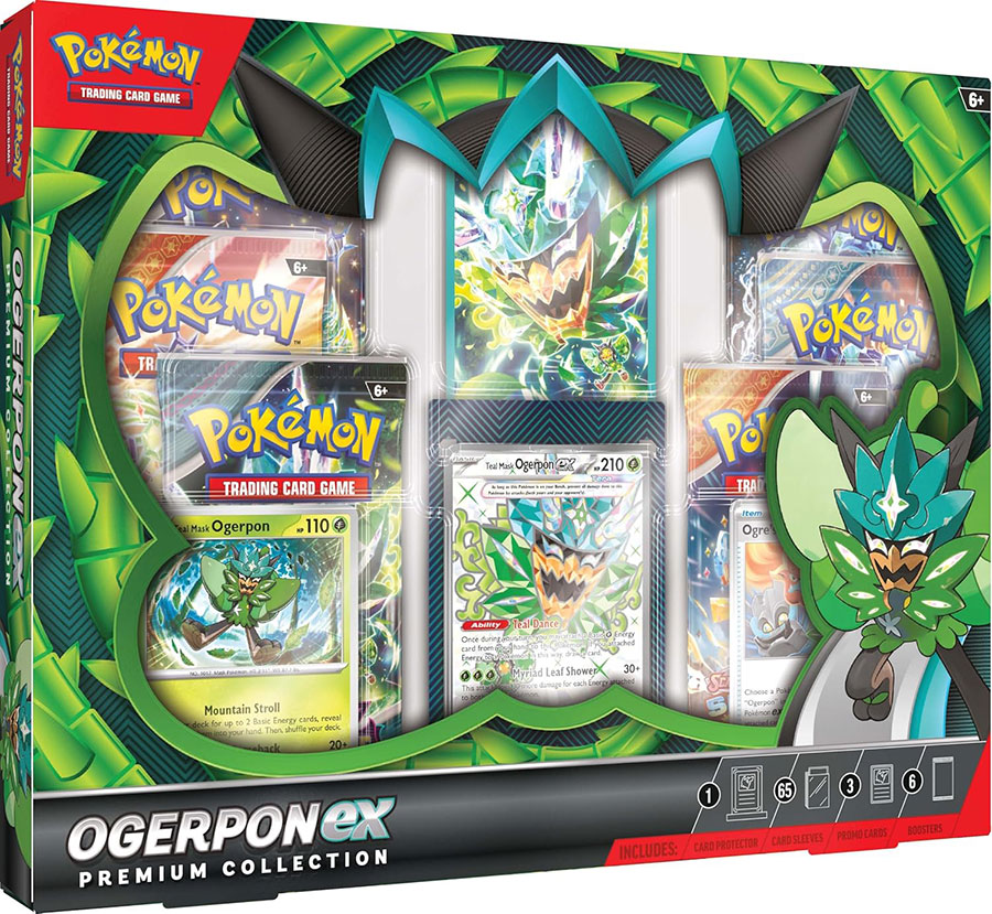 Pokemon Ogerpon EX Premium Collection Case
