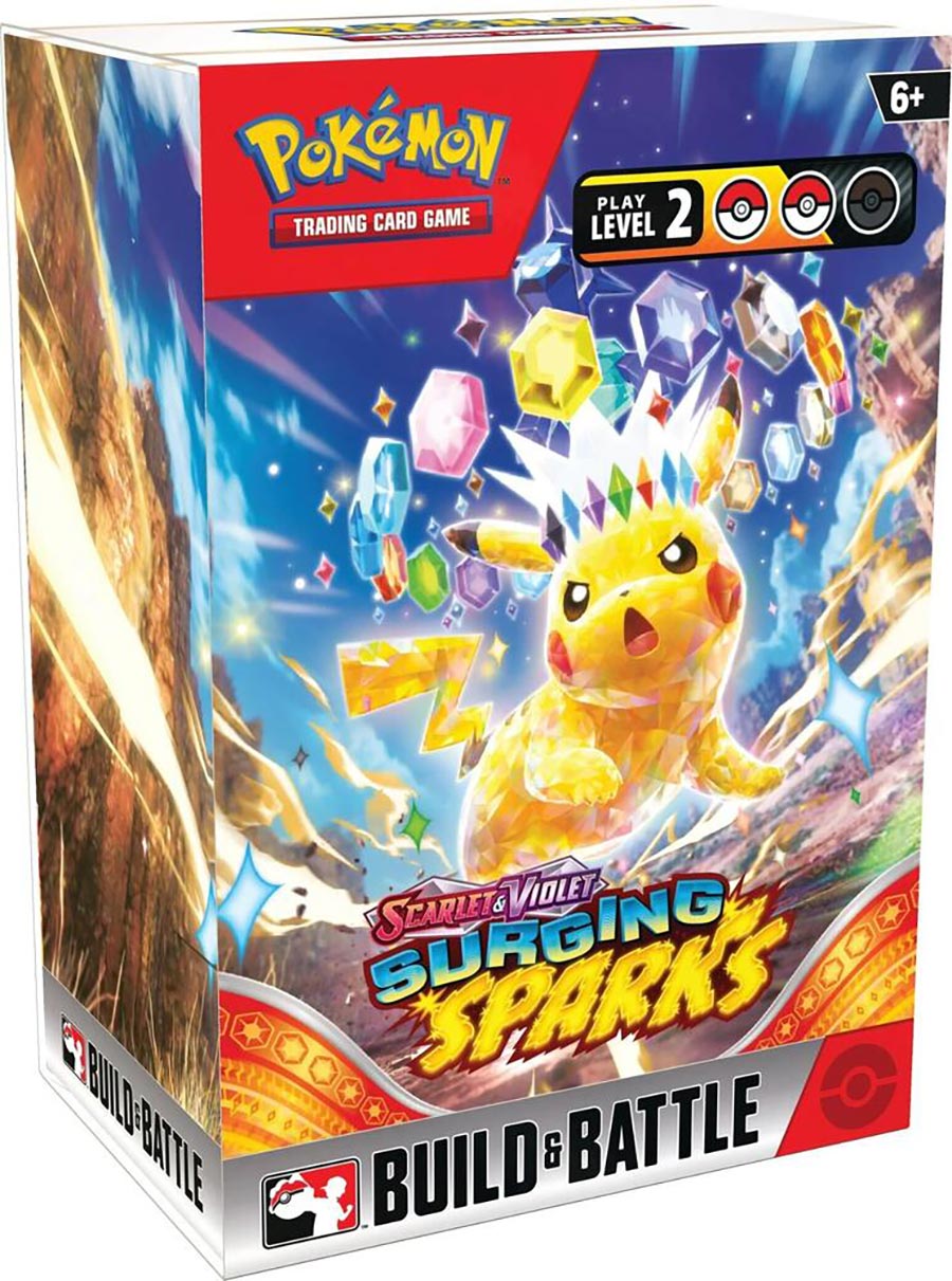 Pokemon Scarlet And Violet Surging Sparks Build And Battle Box