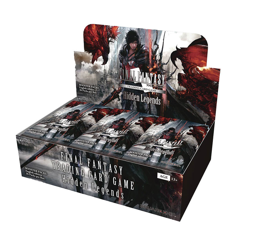 Final Fantasy Hidden Legends Booster Pack 36-Pack Display