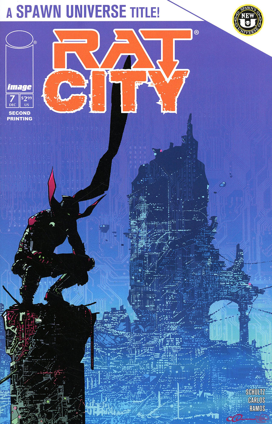 Rat City #7 Cover C 2nd Ptg