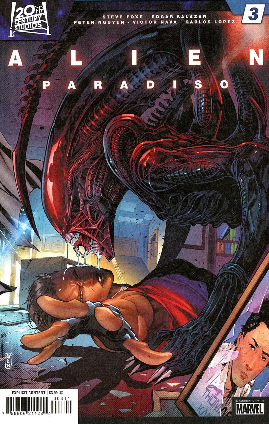 Alien Paradiso #3 Cover A Regular Iban Coello Cover