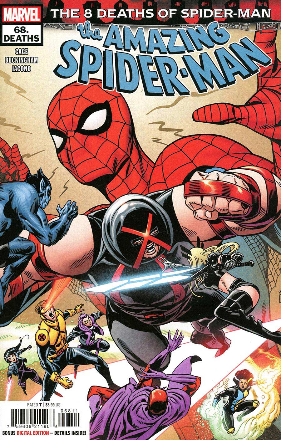 Amazing Spider-Man Vol 6 #68 Deaths Cover A Regular Mark Buckingham Cover