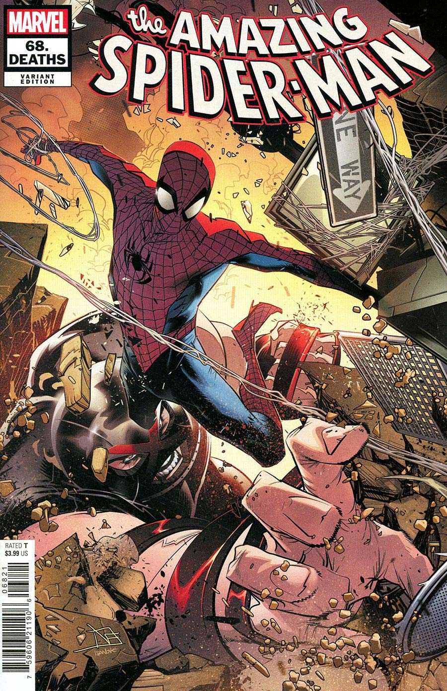 Amazing Spider-Man Vol 6 #68 Deaths Cover B Variant Federico Vicentini Cover