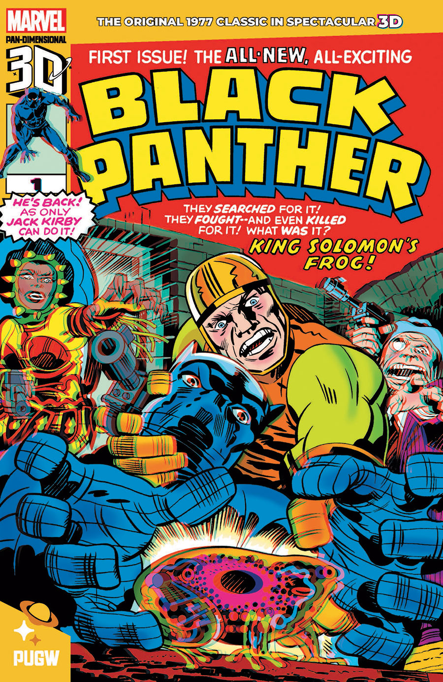 Black Panther Vol 1 #1 Cover C Pan-Dimensional 3D Edition