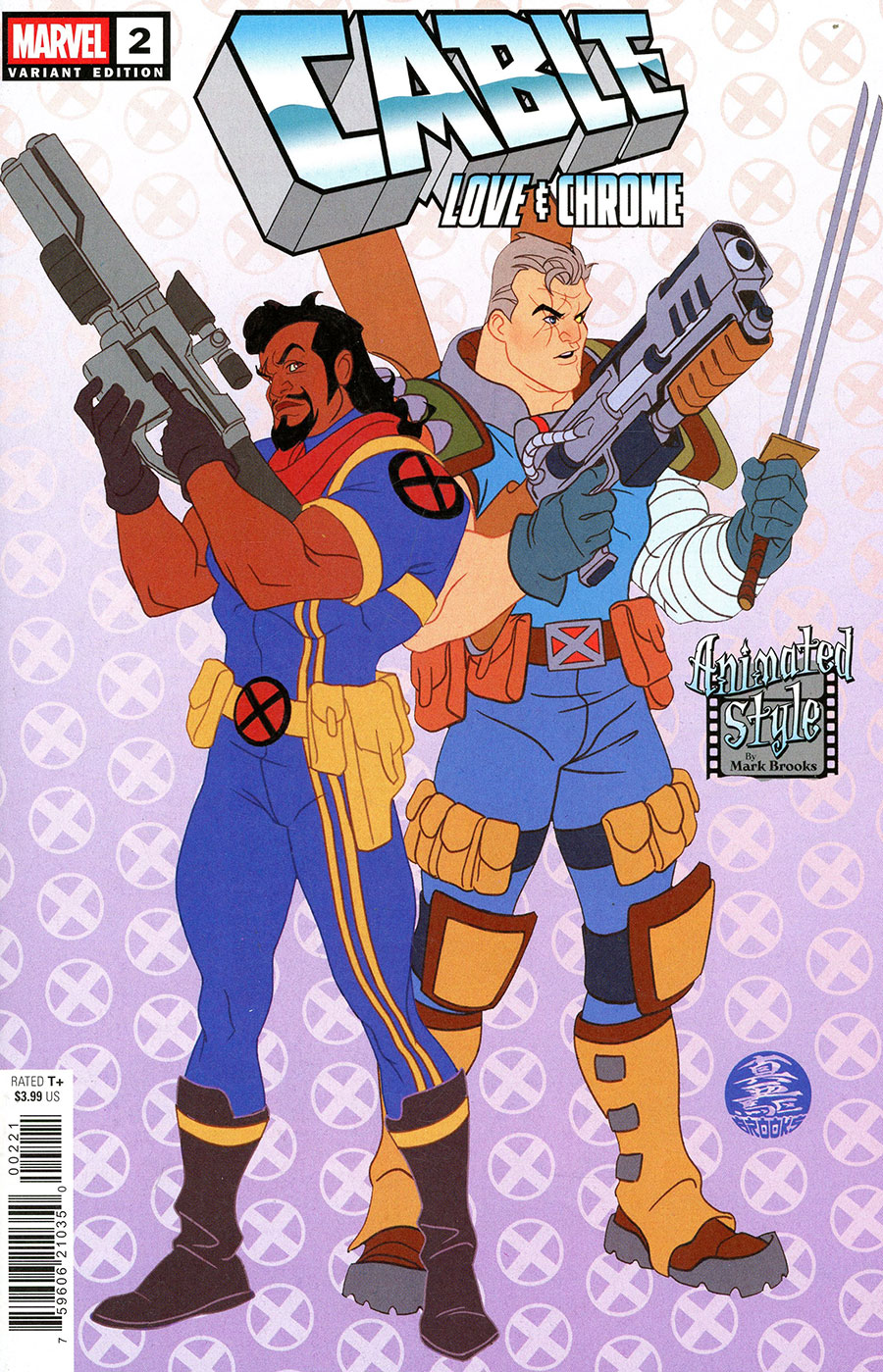 Cable Love And Chrome #2 Cover B Variant Mark Brooks Animated-Style Cover
