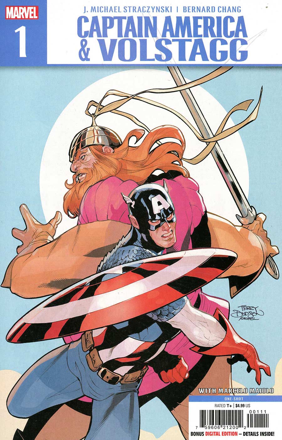 Captain America & Volstagg #1 (One Shot) Cover A Regular Terry Dodson Cover