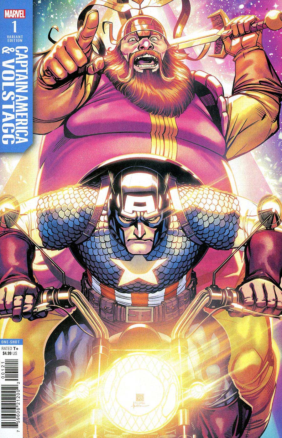 Captain America & Volstagg #1 (One Shot) Cover C Variant Bernard Chang Cover