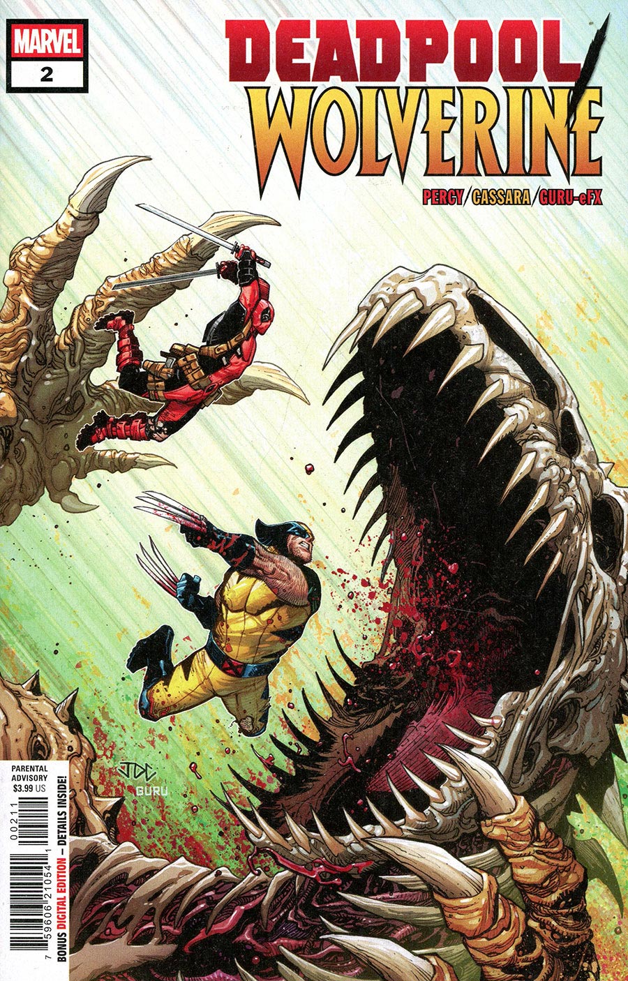 Deadpool Wolverine #2 Cover A Regular Joshua Cassara Cover