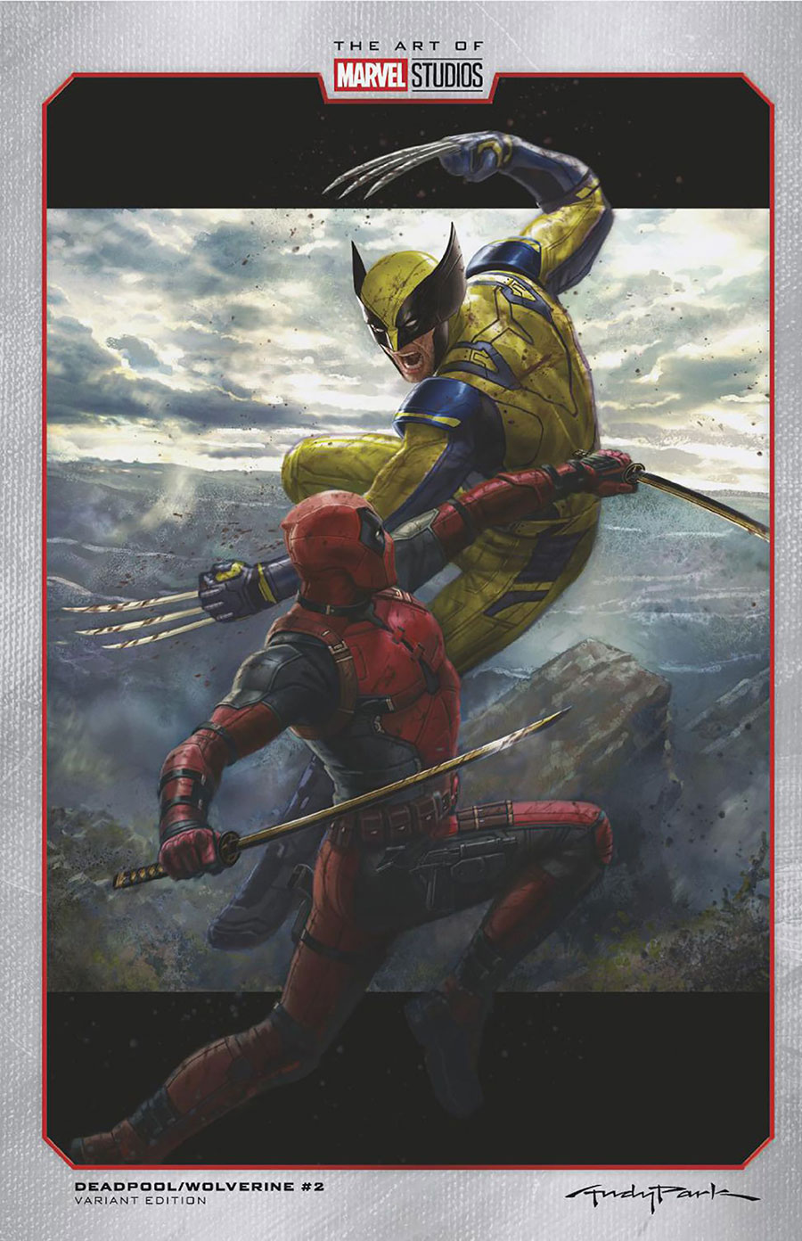 Deadpool Wolverine #2 Cover C Variant Andy Parks Marvel Studios Cover