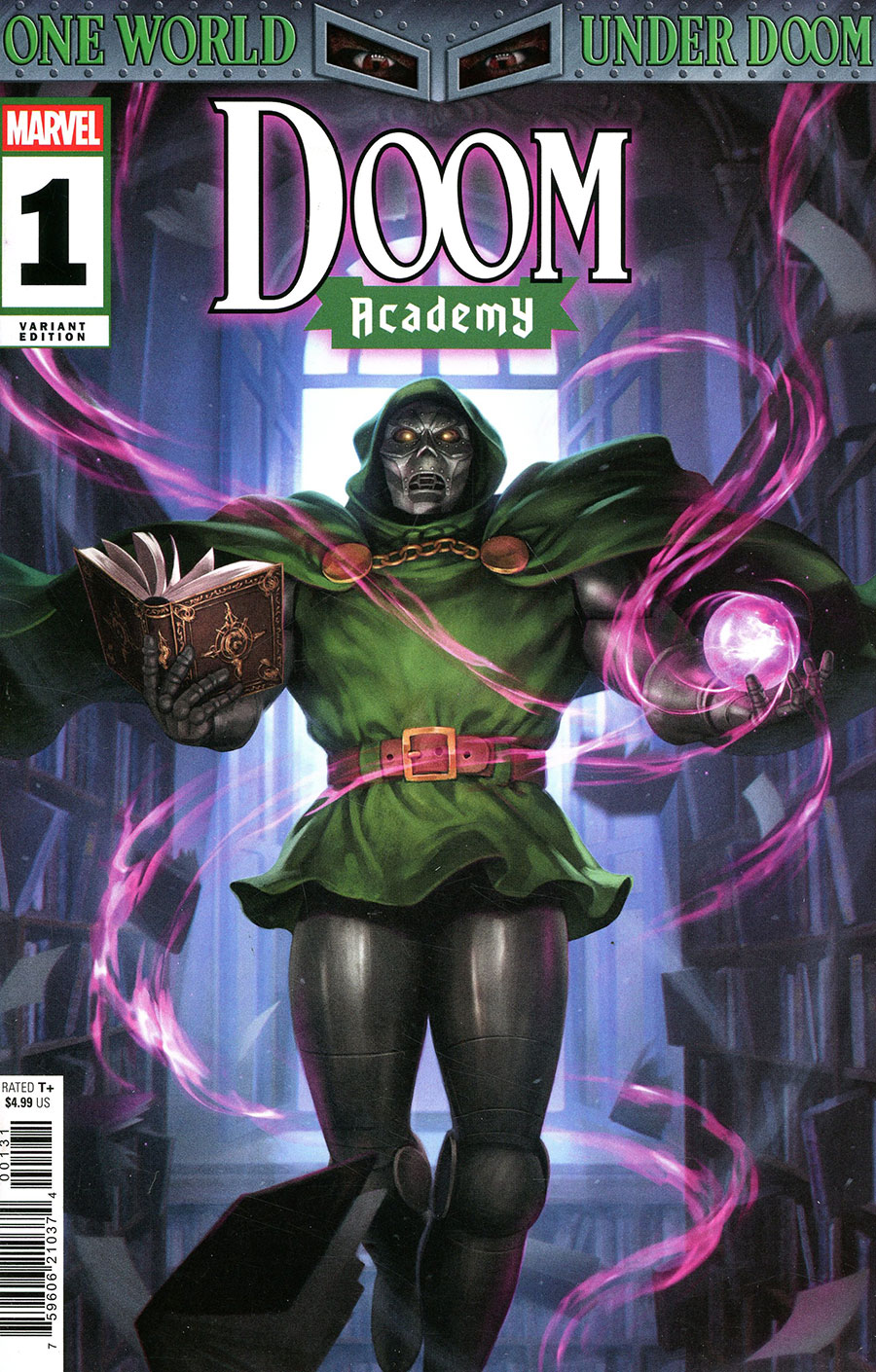 Doom Academy #1 Cover B Variant Woo-Chul Lee Doctor Doom Cover (One World Under Doom Tie-In)