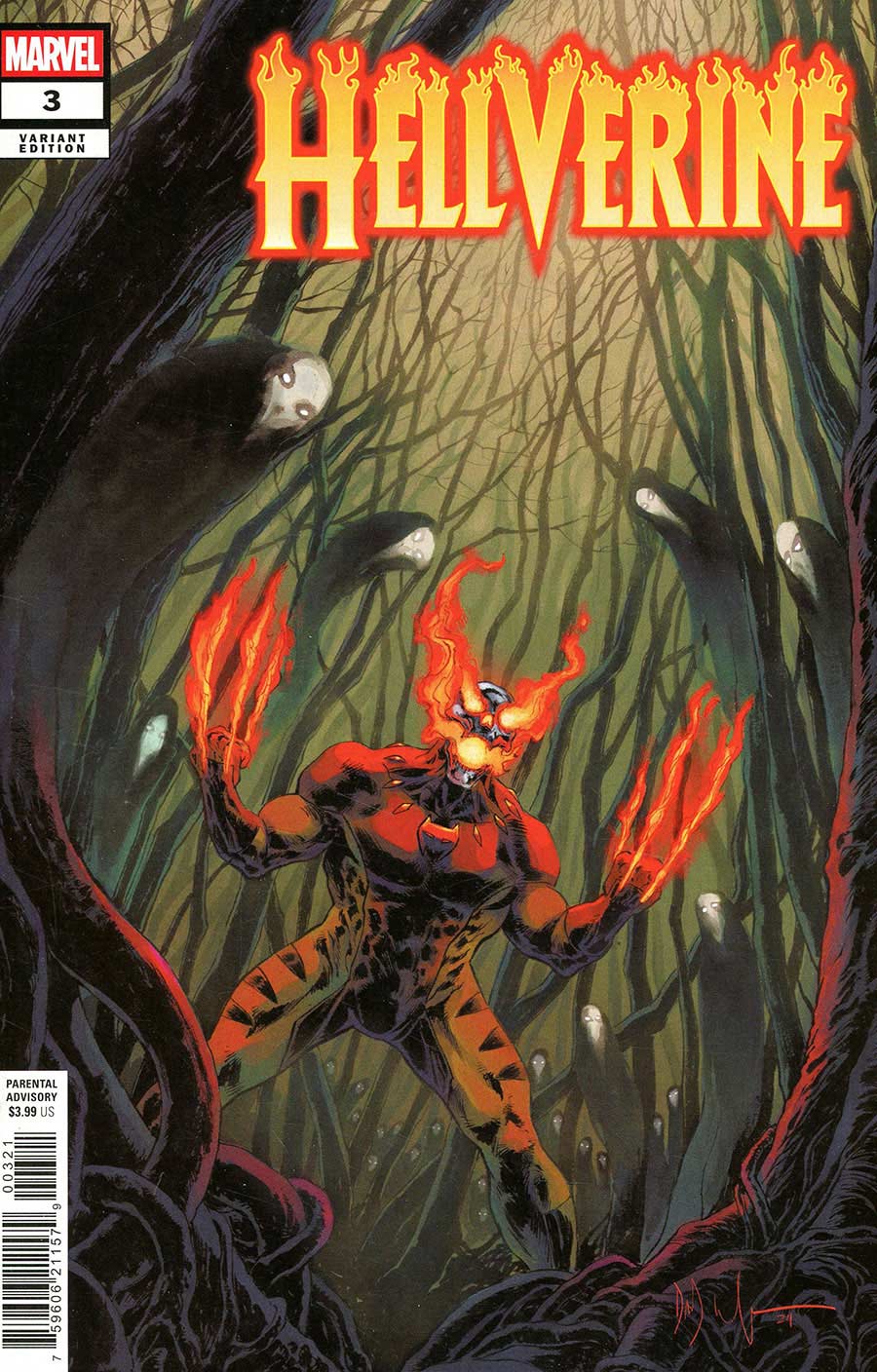 Hellverine Vol 2 #3 Cover B Variant Dave Wachter Cover