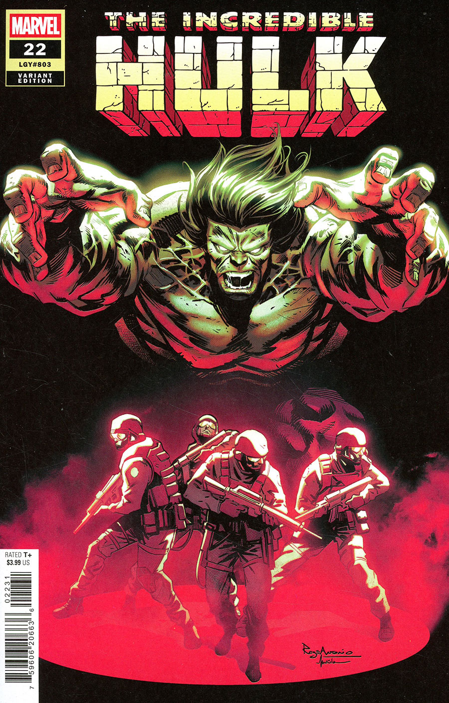 Incredible Hulk Vol 5 #22 Cover C Variant Roge Antonio Cover