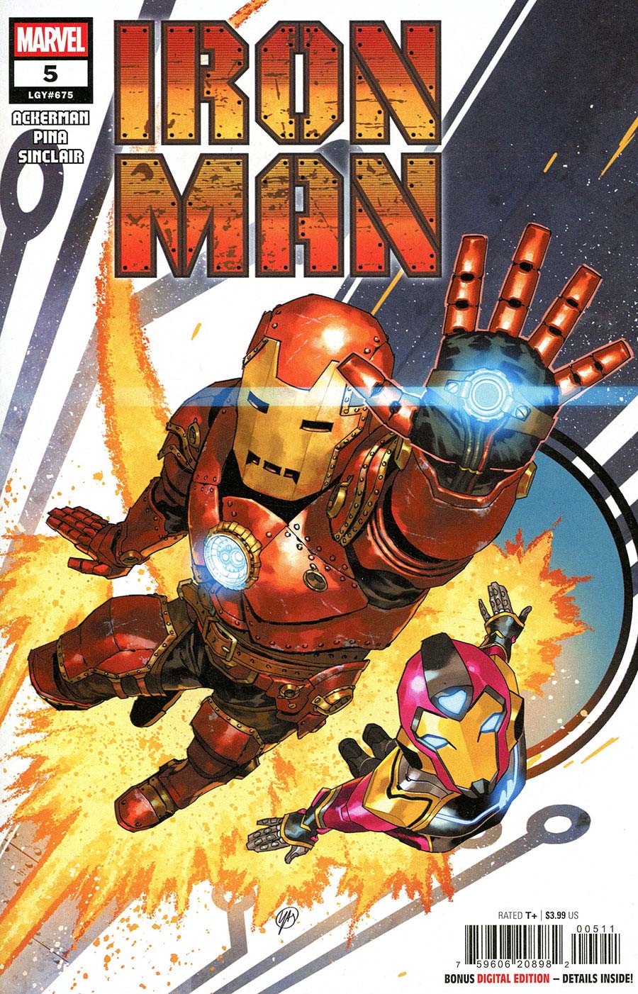 Iron Man Vol 7 #5 Cover A Regular Yasmine Putri Cover