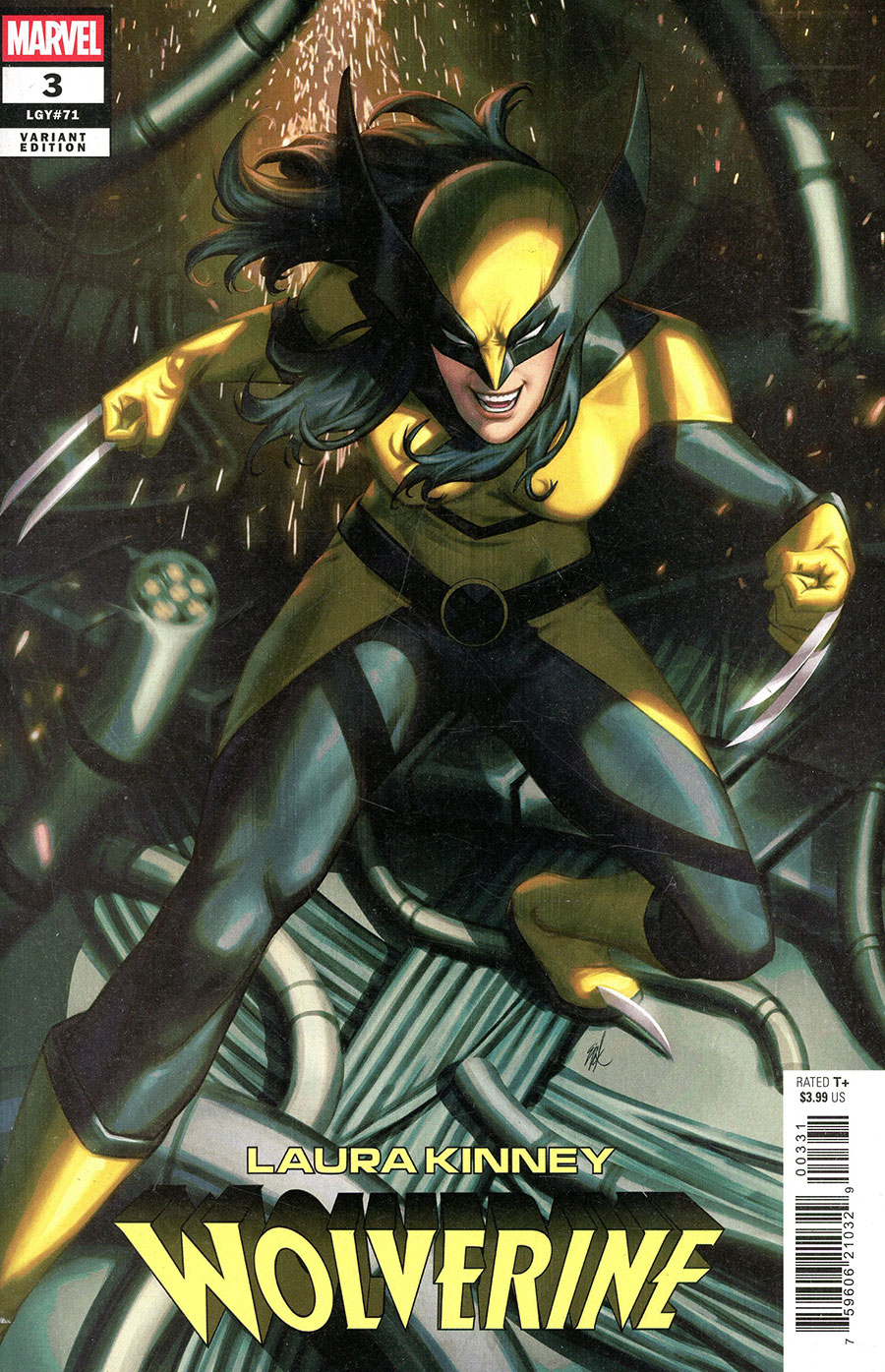 Laura Kinney Wolverine #3 Cover C Variant Ejikure Wolverine Cover